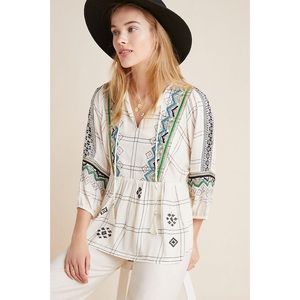 Anthropology Vineet Bahl Brielle embroidery